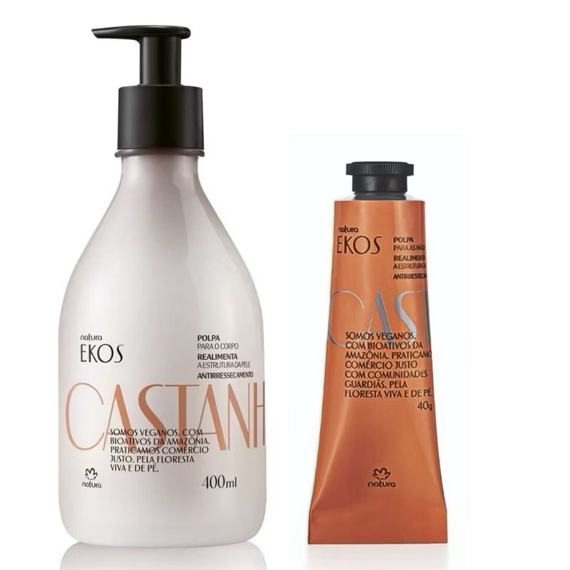 Kit hidratação Ekos Castanha (2 itens)