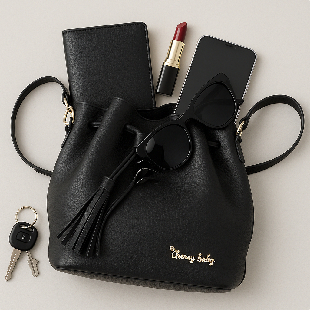 Kit Bolsa e Carteira Feminina Shopbag Saco Egito