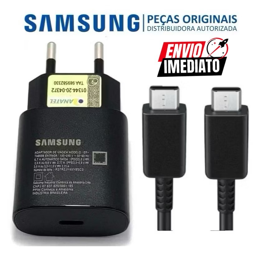 Carregador 25w Original Samsung: Onde Comprar | BuscaProdutos