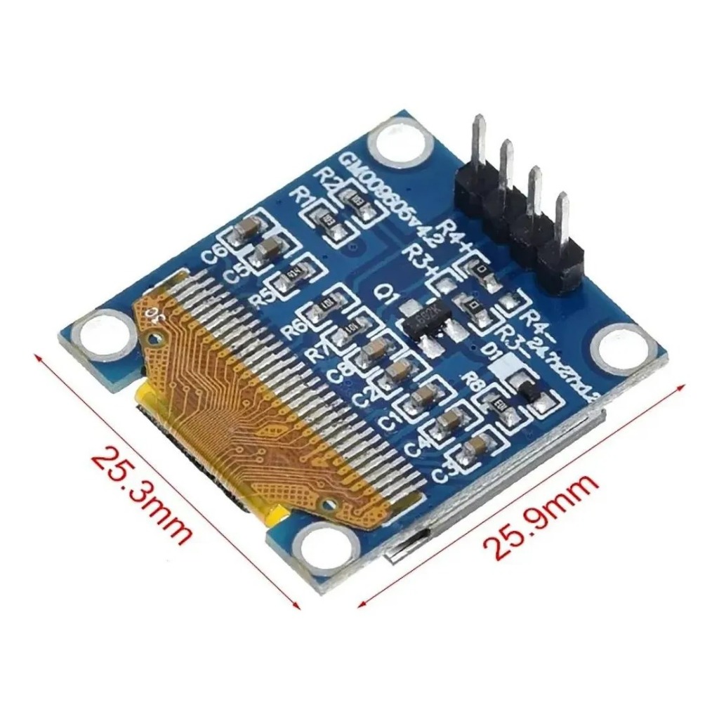 Modulo Display Oled I2c Ssd1306 Tela 0.96 Lcd Arduino Pic — imagem 2 de 2