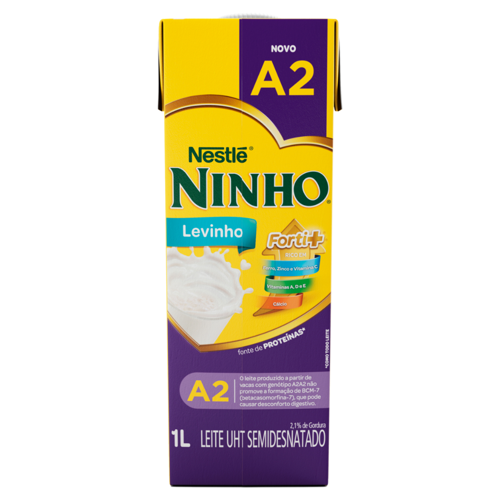 Leite Ninho Semidesnatado A2 1L em Oferta na Shopee