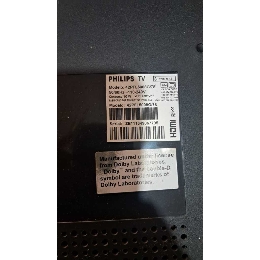 PLACA PRINCIPAL PHILIPS 42PFL5008G