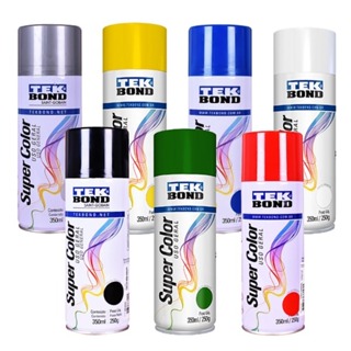 Tinta Spray Supercolor - Uso Geral - TEKBOND em Oferta na Shopee