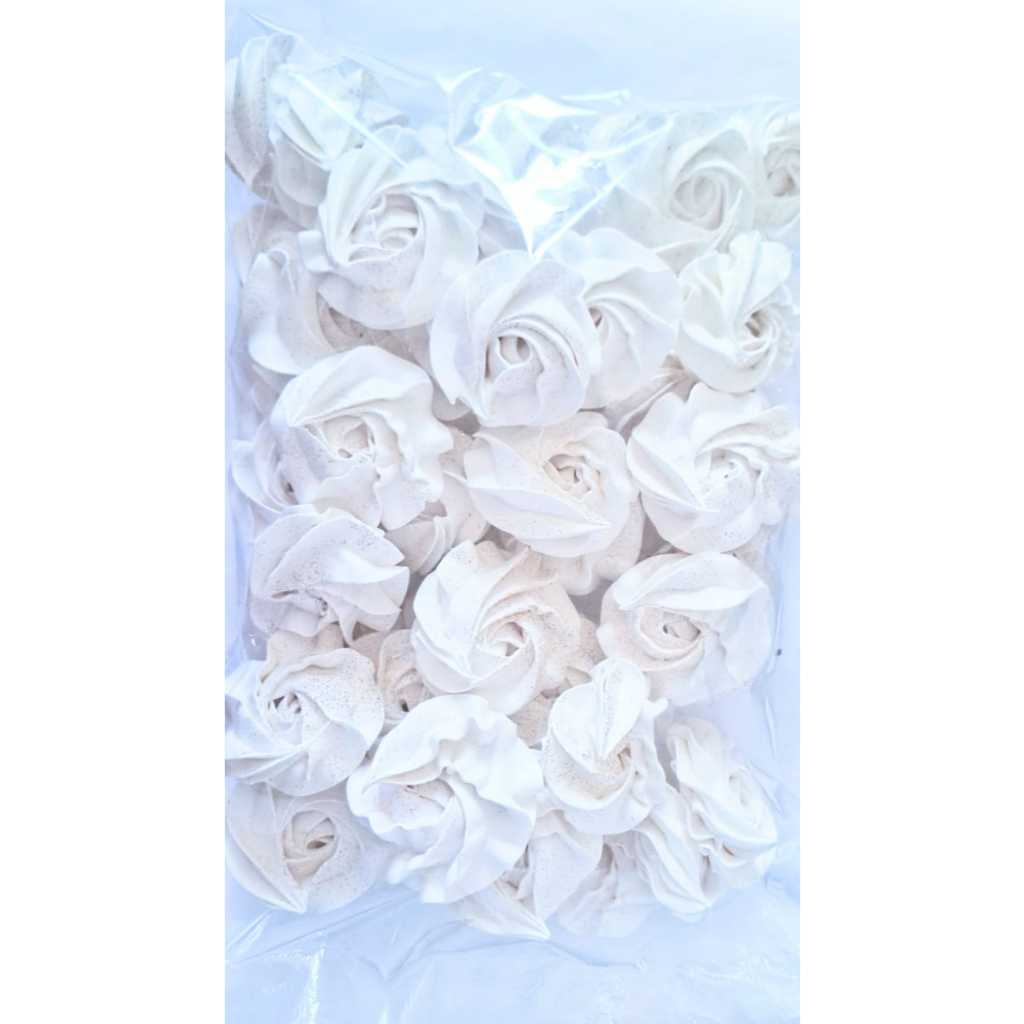 Mini Rosetas Suspiros Pacote Com 50 Unidades Para Lembrancinhas em Oferta na Shopee