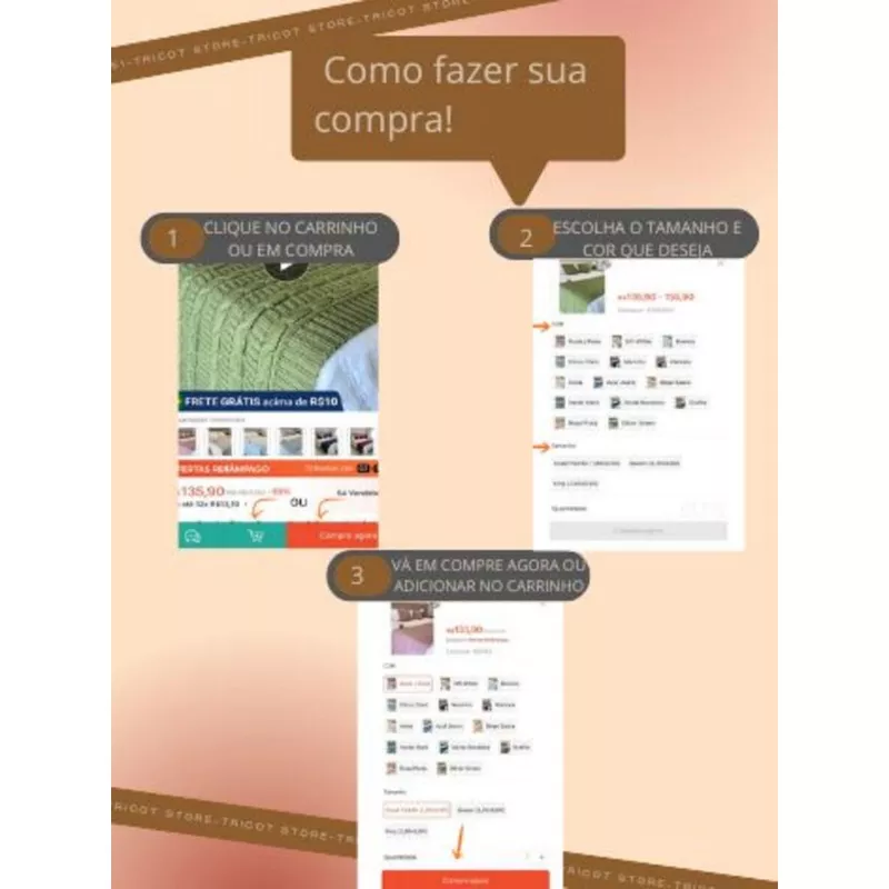 Kit Manta Peseira em Tricot Trança para Cama Casal Queen King — foto 6