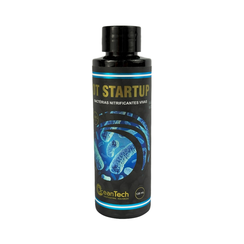 Ocean Tech Start Up 120ml Acelerador Biológico Aquário Novo em Oferta na Shopee