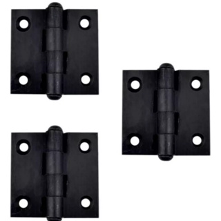 DOBRADICA 40X40 PORTA JANELA ABRIGO TELA *KIT 3 PCS* - PRETO em Oferta na Shopee