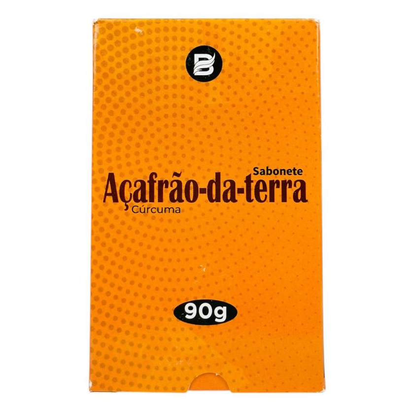 Sabonete em Barra Açafrão-da-Terra Original 1 Un. 90g Baruc Cosméticos