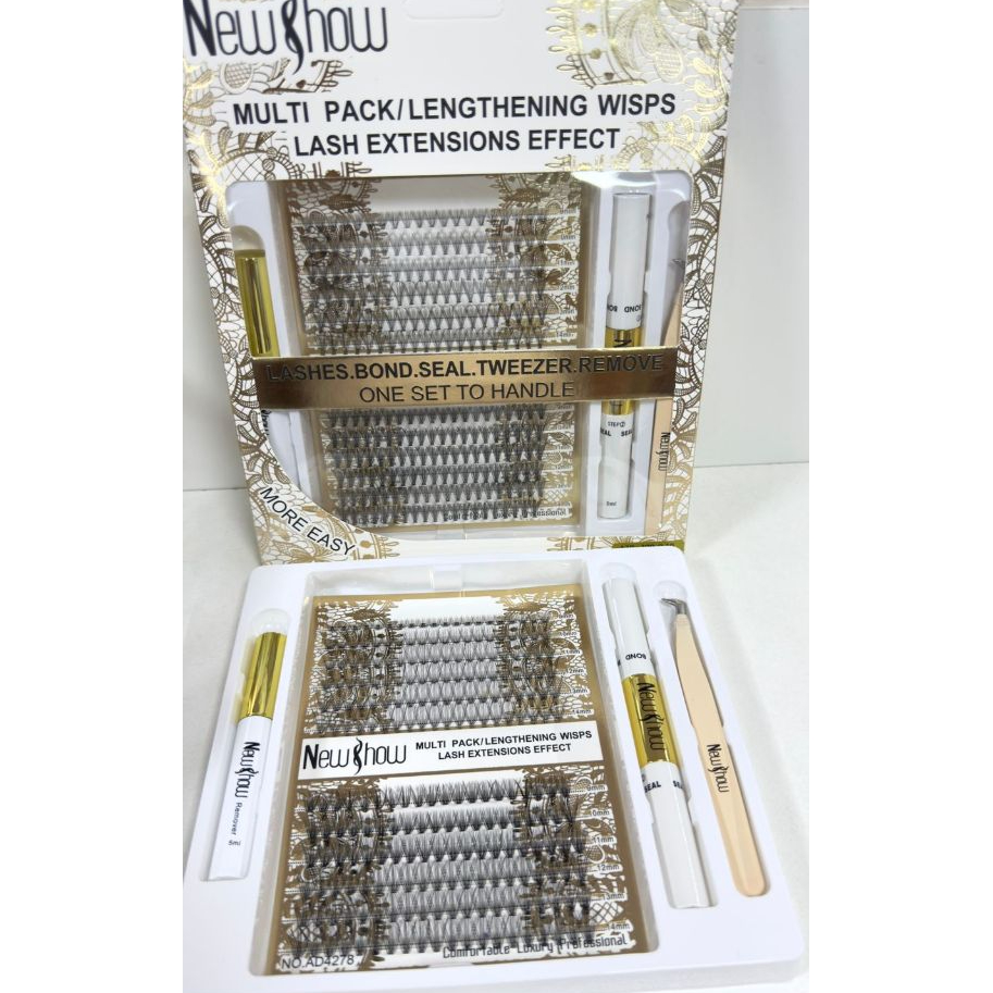 Kit Cílios em Casa New Show - Dourada Completa em Oferta na Shopee