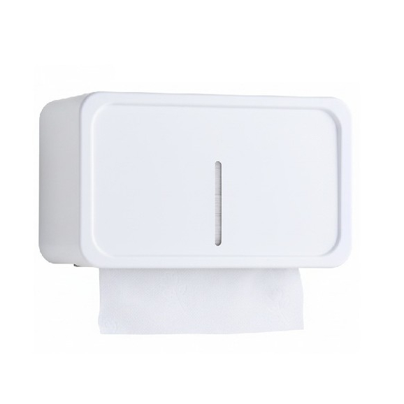 Toalheiro Interfolha Branco Design Moderno Suporte Papel Higiênico Parede