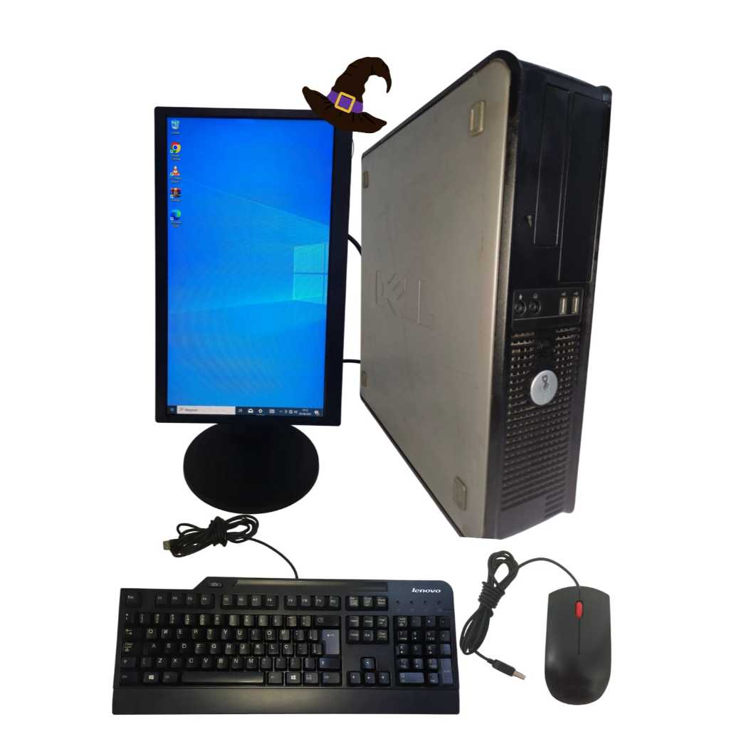 Computador Dell Optiplex 380/780 Intel + monitor 19" wide