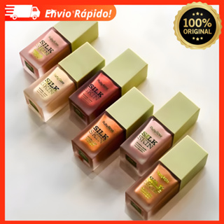 Iluminador Liquido Silk Skin Ruby Rose - Corporal / Brilho / Facial  / Glow em Oferta na Shopee