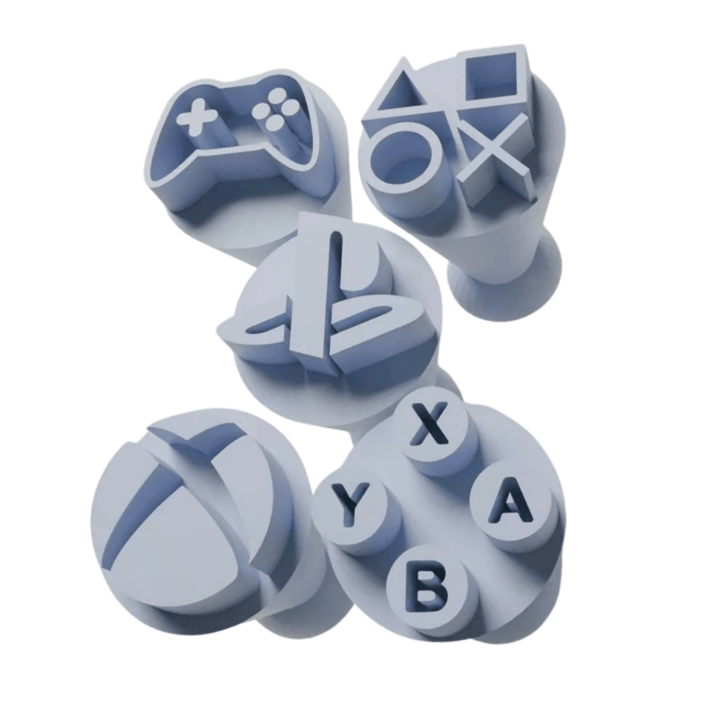 Kit Carimbo Marcador Brigadeiros VIDEO GAME PLAYSTATION XBOX  Molde Festa Confeitaria Aniversario Brigadeiro