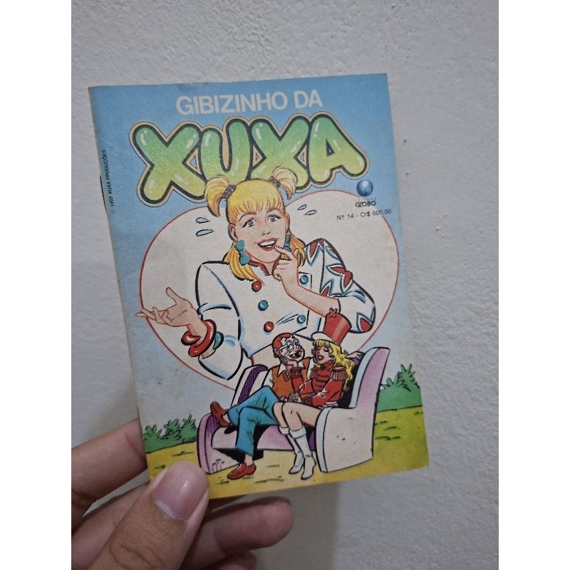 Revista Gibi da Xuxa (gibizinho) Antigo vintage raridade anos 80
