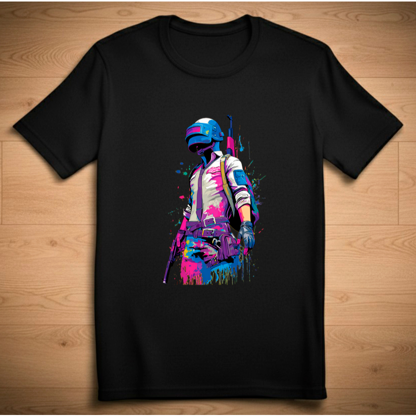 camiseta de game pubg de jogos fps