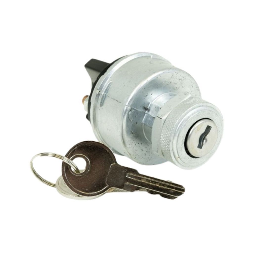 Chave Partida Ignição Comutador Universal 12v 4 Terminais Com 2 Chaves