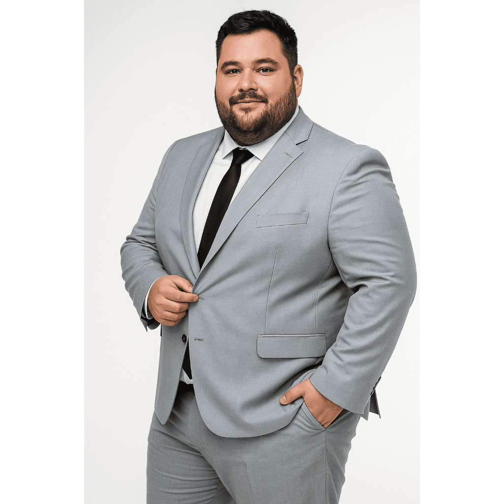 Terno Masculino Plus Size | Microfibra Premium
