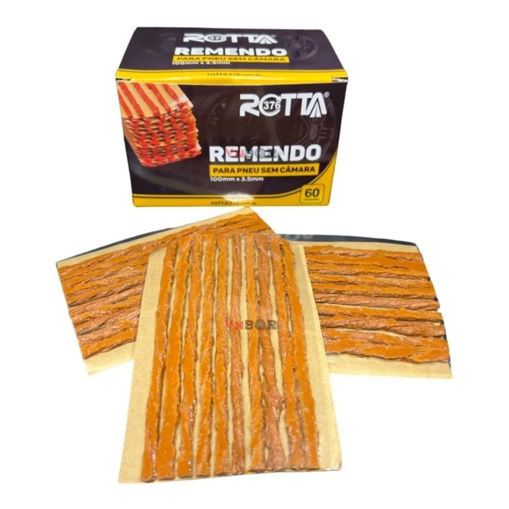 Inserto Reparo de Pneu Macarrão Moto da Rotta sem Câmara