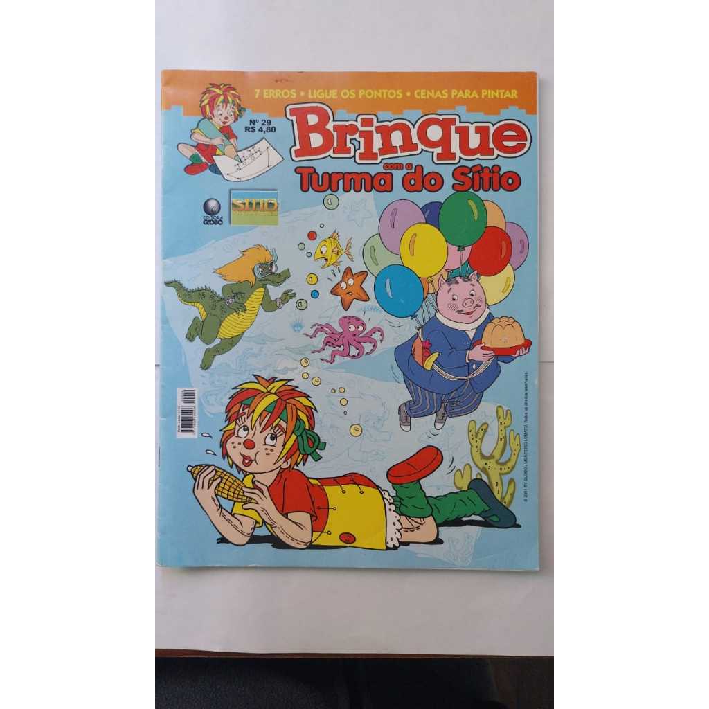 Revista Brinque com a Turma do Sítio nº 29