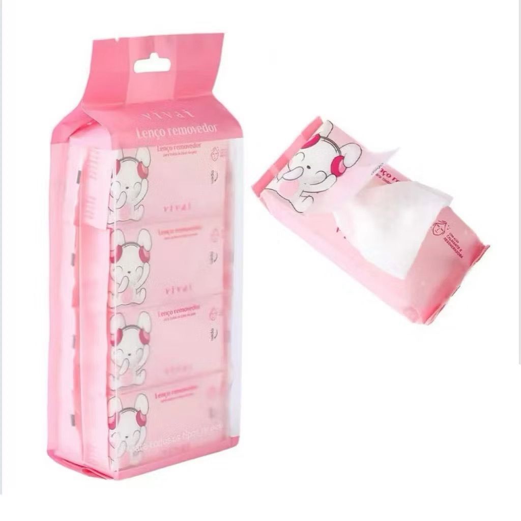 LENÇOS REMOVEDORES DE MAQUIAGEM em Oferta na Shopee