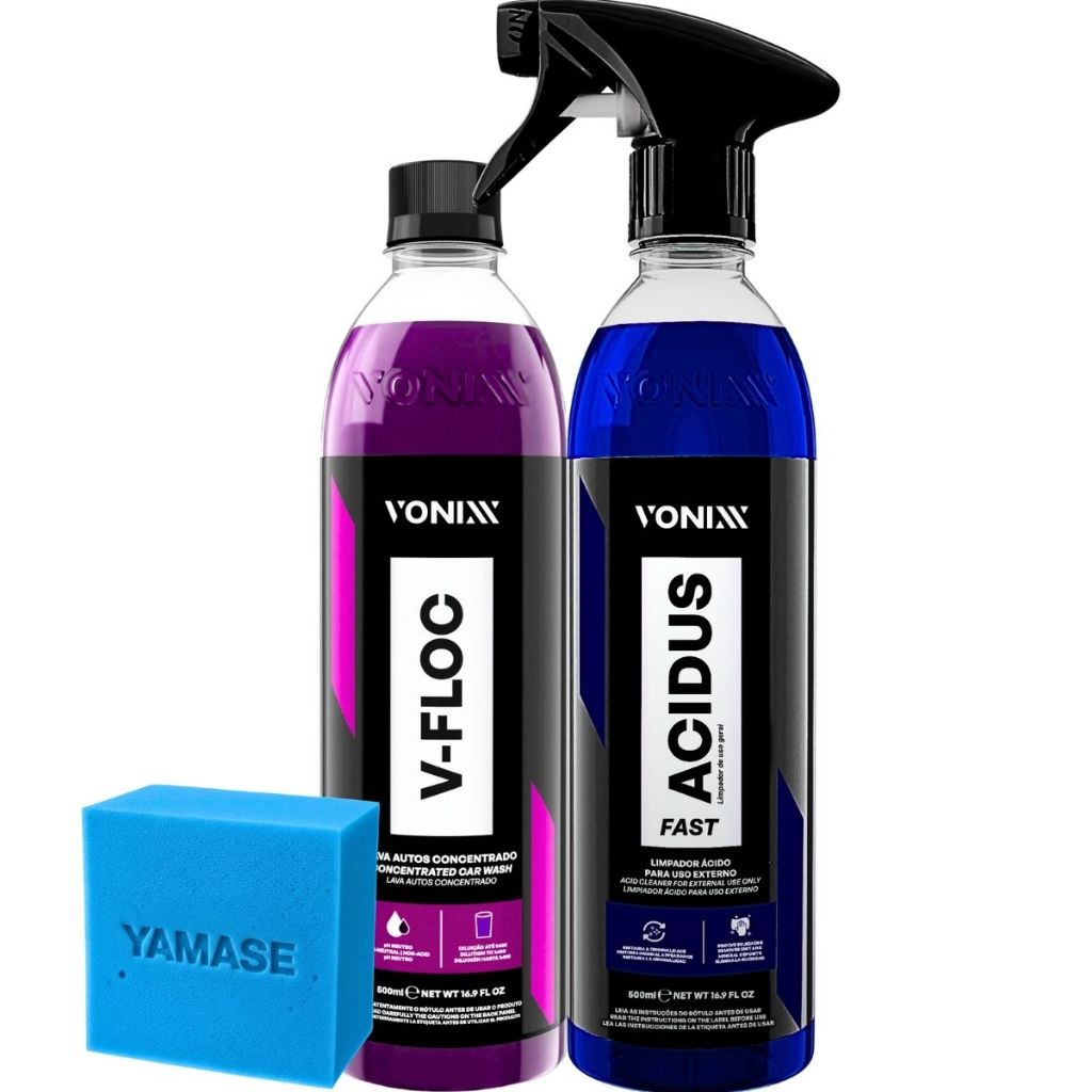 Kit Shampoo Concentrado V-floc Acidus Limpador Pesado em Oferta na Shopee