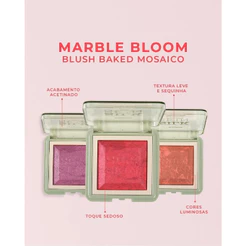 Blush Baked Marble Bloom Silk Skin Ruby Rose Blush Baked Mosaico Silk Skin Marble Bloom