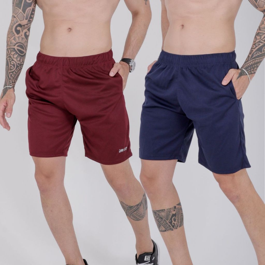 Bermuda Academia Masculina Dry Elastano Corrida Treino Fitness Atividade Física Short Praia Piscina