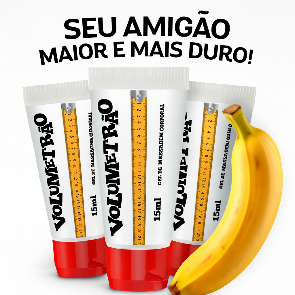 Gel Volumetrão Masculino e Retardante Atrasa Ejaculação Aumenta incha + maior volume e tamanho em Oferta na Shopee