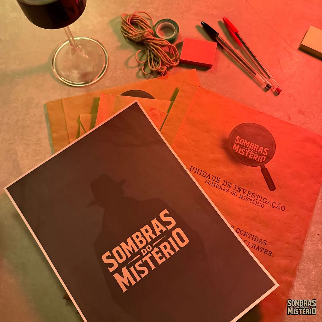Jogo de Investigação Criminal com Kit Sofia Simpson  Sombras do Mistério
