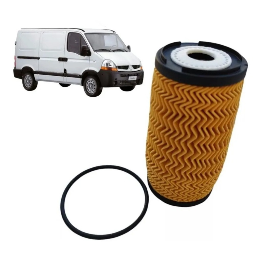 Filtro Óleo Renault Master 2.5 16v G9u 2009 Até 2012
