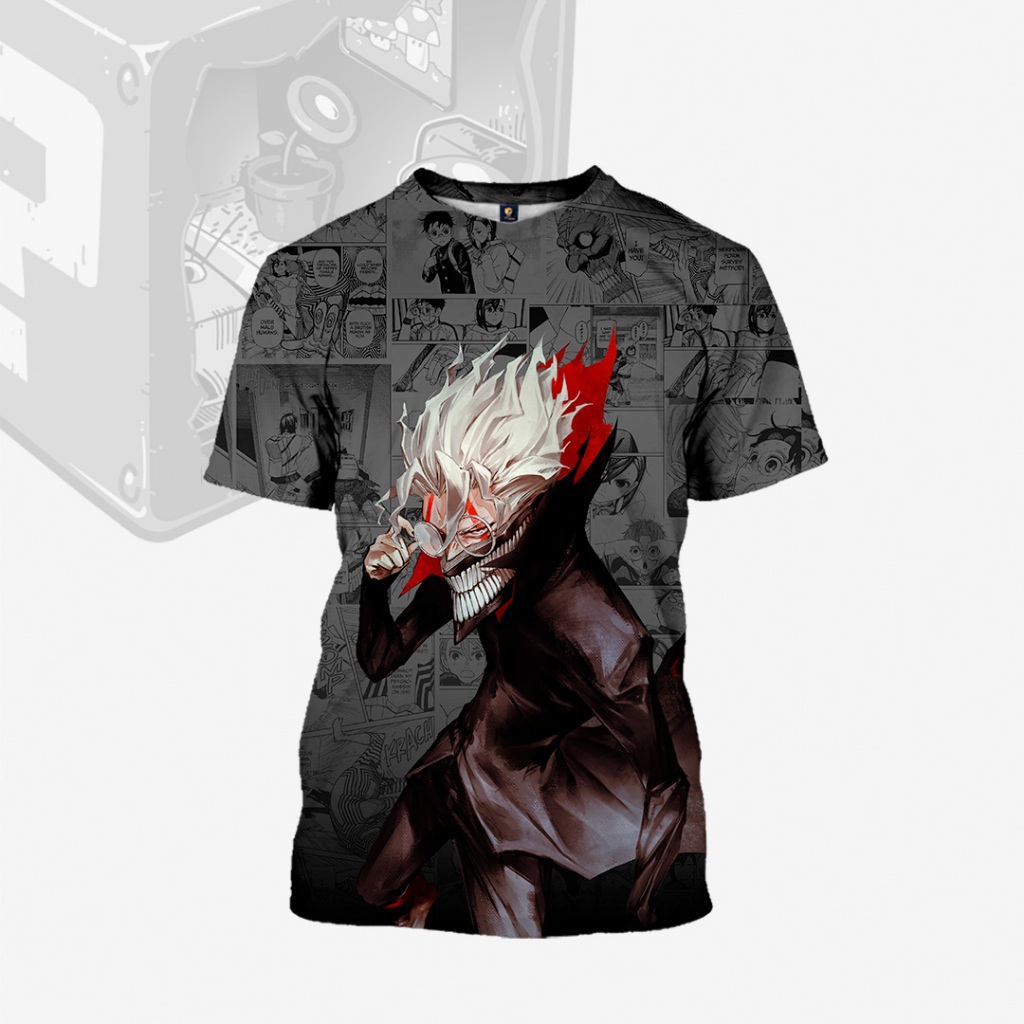 Camisa Camiseta Anime Dandadan Personagens Estampada Unisex Adulto Infantil