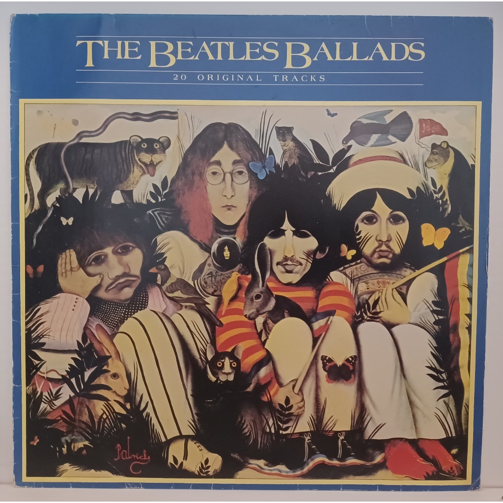 LP Disco De Vinil The Beatles - Beatles Ballads - Ed. 1980 LP VG+ Capa VG Ler Descrição