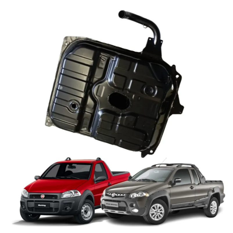Tanque Combustível Strada 2000 2009 Até 2020 Aço Carbono 58l em Oferta na Shopee