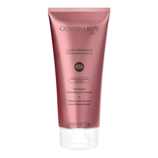 Giovanna Baby Loção Hidratante Desodorante 48h Giovanna Baby Rosé 200ml