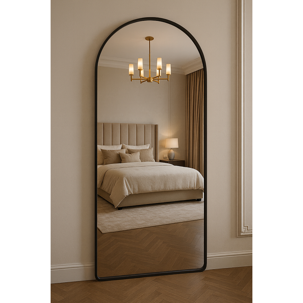 Espelho Janela E13 Moldura Em Alumínio 170cm x 70cm Grande Corpo Inteiro em Oferta na Shopee