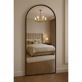 Espelho Janela E13 Moldura Em Alumínio 170cm x 70cm Grande Corpo Inteiro em Oferta na Shopee