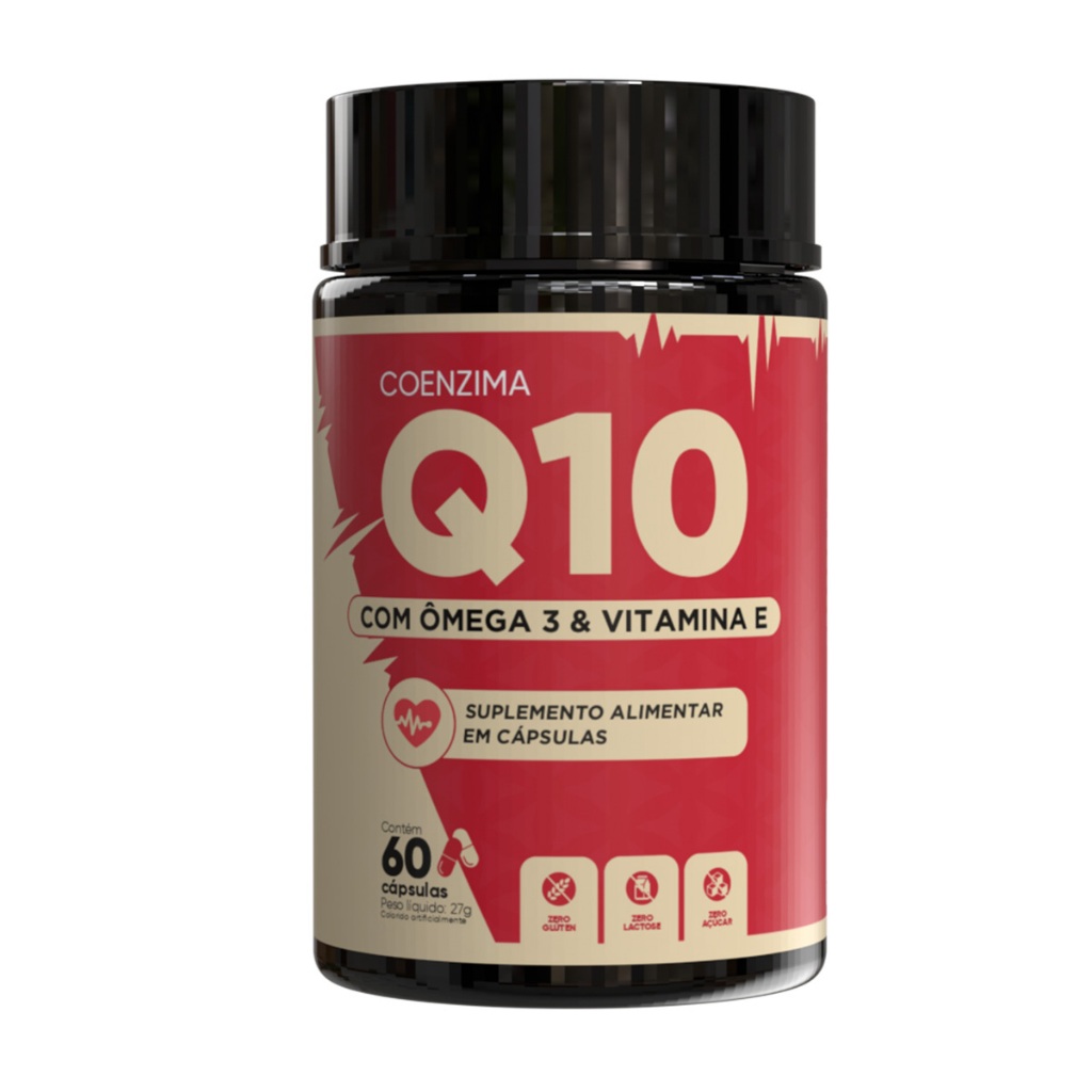 Creatina 100% Pura 150g + Coenzima Q10 60 Cáps | Energia e Desempenho – 1 ou 2 Potes Kit Econômico