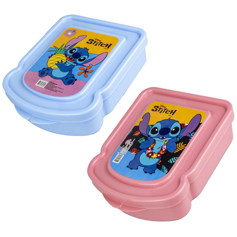 SANDUICHEIRA DE PLÁSTICO STITCH 15X12X4CM