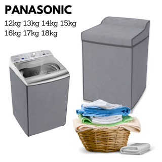 Capa Maquina De Lavar Panasonic Impermeavel Resistente  12kg 13kg 14kg 15kg 16kg 17kg 18kg em Oferta na Shopee
