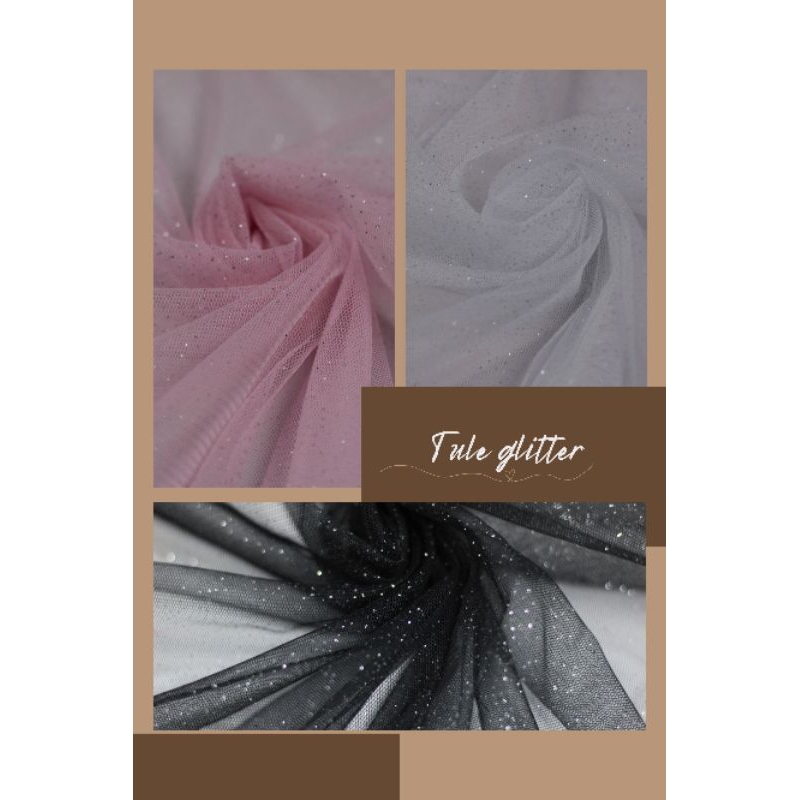 5 METROS TECIDO TULE COM GLITTER, TULE COM BRILHO 5m x 1,50m larg.