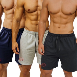 Kit Sortido 3 Bermudas Moletom Masculina Premium Casual Confortável - Roupa Verão em Oferta na Shopee