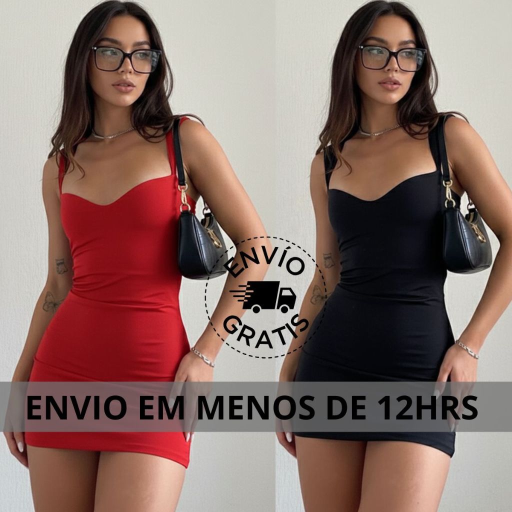 Vestido Colado Vermelho na Black Friday 2025 | BuscaProdutos