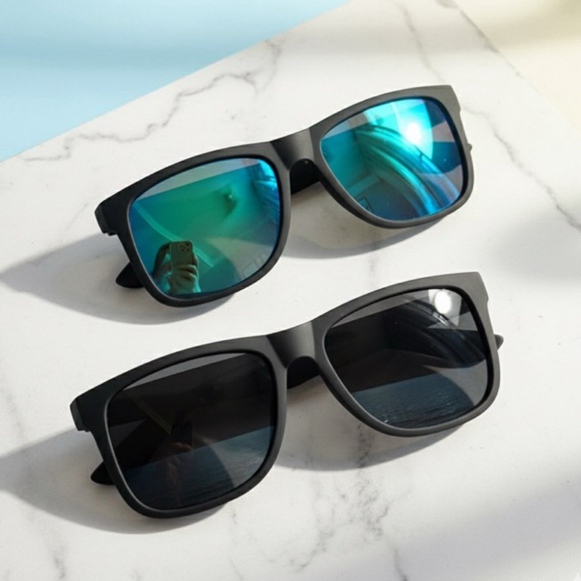 Óculos de Sol com Lente Polarizada Masculino Proteção UV Anti Reflexo Pesca