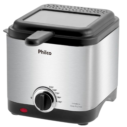 Fritadeira Philco Deep Fry 1.8L Inox 127V
