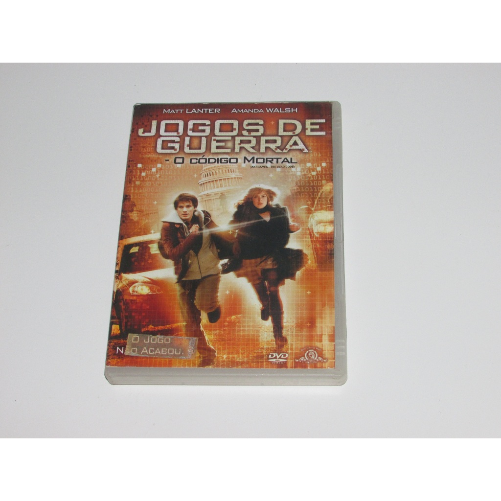 Dvd Filme Jogos De Guerra O Código Mortal