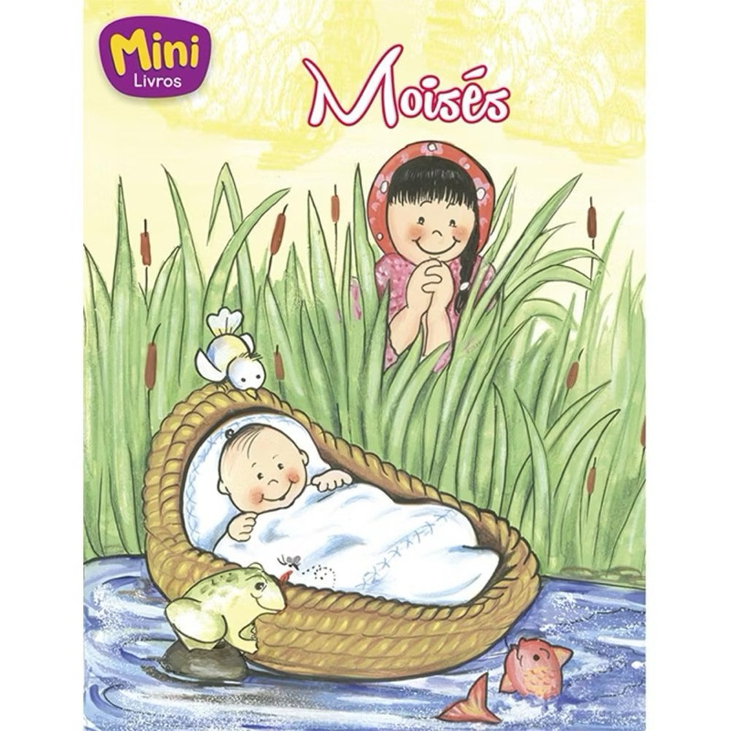 LIVRO INFANTIL MINI - BIBLICOS: MOISES | TODOLIVRO