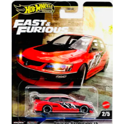LANÇAMENTO RARIDADE - Hot Wheels 2025 – Mitsubishi Lancer Evolution IX – Fast & Furious Série M