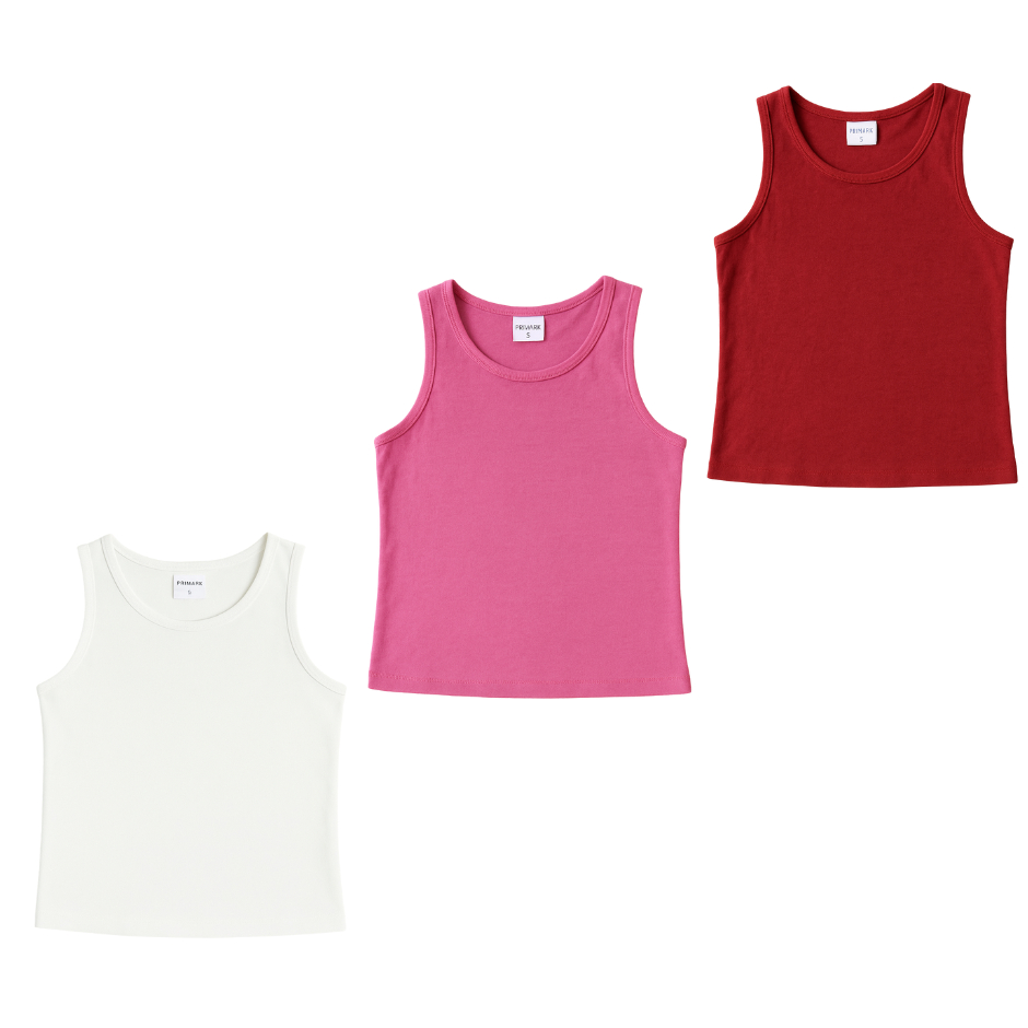 BLUSA REGATAS FEMININAS INFANTIL VERÃO BLUSINHAS em Oferta na Shopee