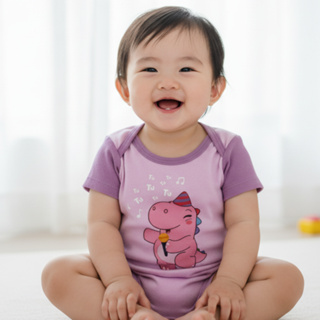 Macacão Nina Cantora Manga Curta - All the Colors - TurmaTube em Oferta na Shopee