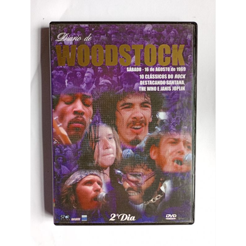 Dvd Diário De Woodstock 2° Dia Original